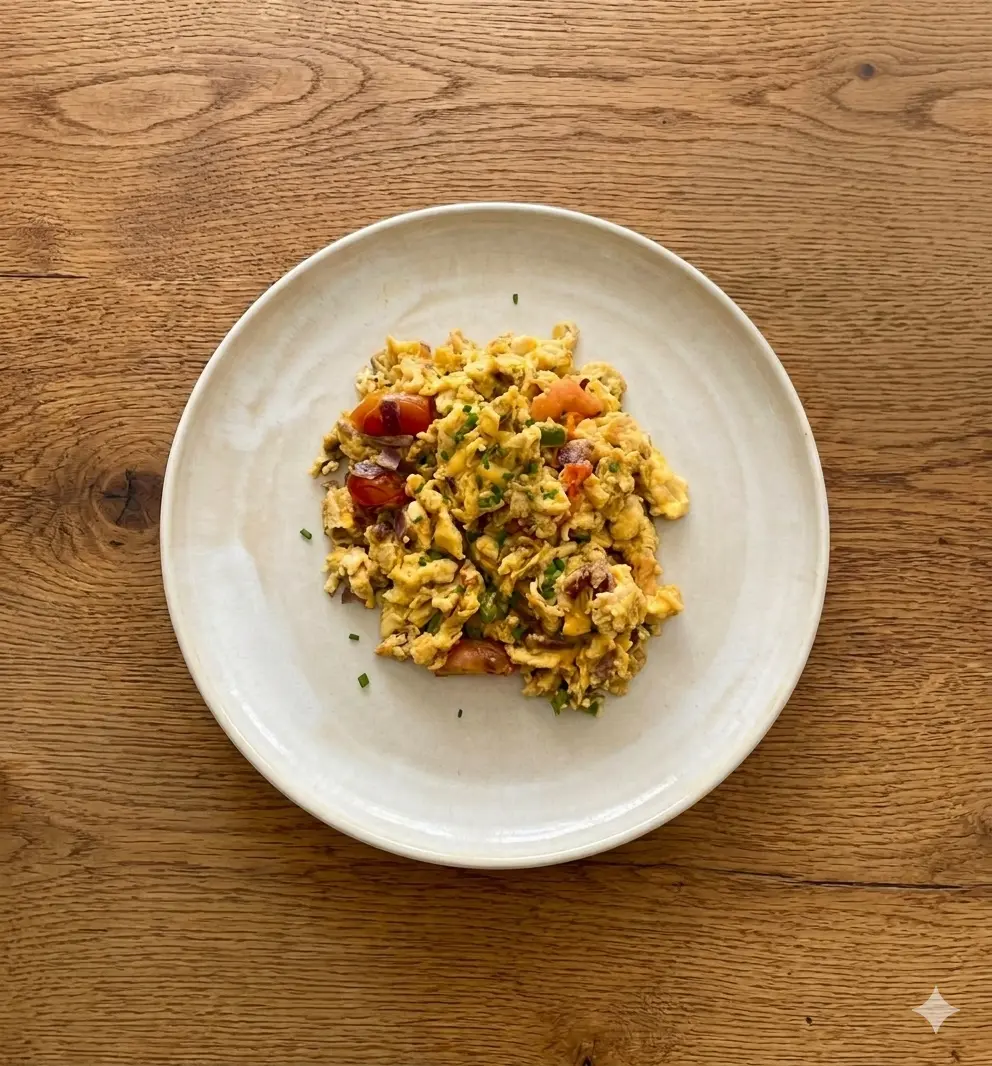 Spicy eggs — high-protein, low-carb weeknight recipe